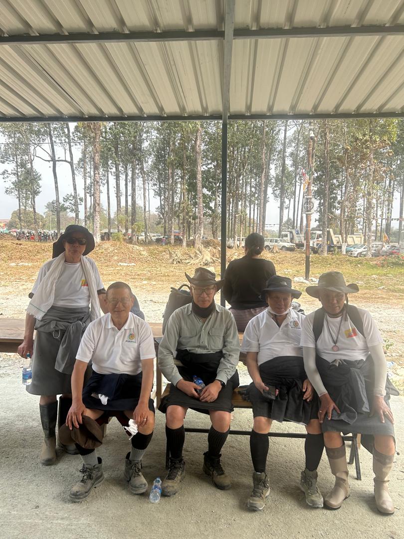 NGT members during a formal royal and national occasion.